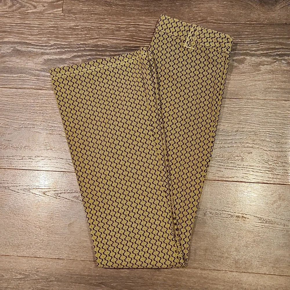 ❤️ URBAN OUTFITTERS GEOMETRIC PRINT FLARE DISCO PARTY PANTS, 6 (28) - Picture 8 of 9